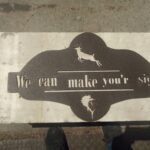 We have a 4 ft by 8 ft CNC Plasma cutting table was can make any sign