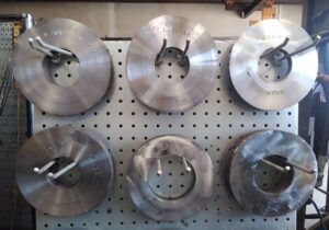 Ring Gauges Ring Gauges 3/4" thick All Gauges are plus .005 over size shown
